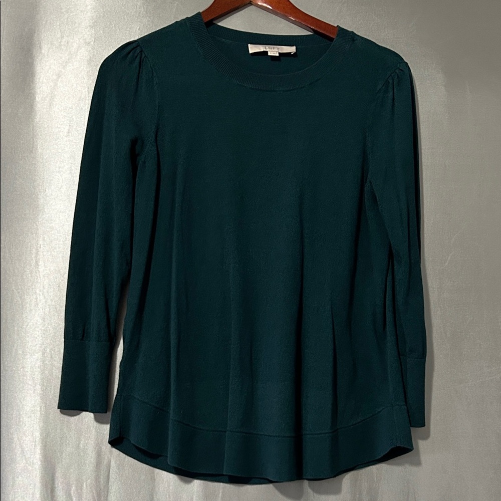 LOFT Deep Green Women's Blouse